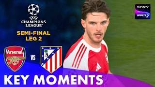 Arsenal vs Atlético Madrid | Semi Final | Key Moments | UEFA Champions League 2026
