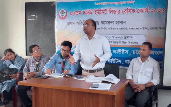 স্কাউটিংয়ের মাধ্যমের আলোকিত ভবিষ্যত গড়তে হবে