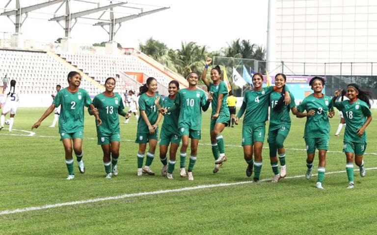 লঙ্কানদের ৯-১ গোলে উড়িয়ে দিলো বাংলাদেশ