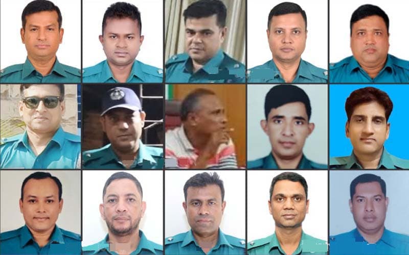 লটারিতে সিএমপির ১৫ থানার ওসির চেয়ার বদল