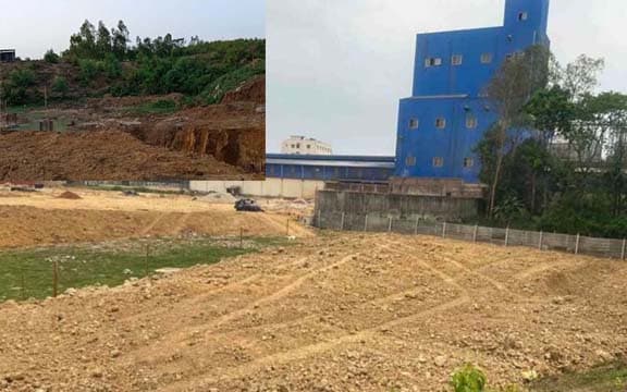নাহার এগ্রোর পাহাড় কাটা থামালেন ইউএনও