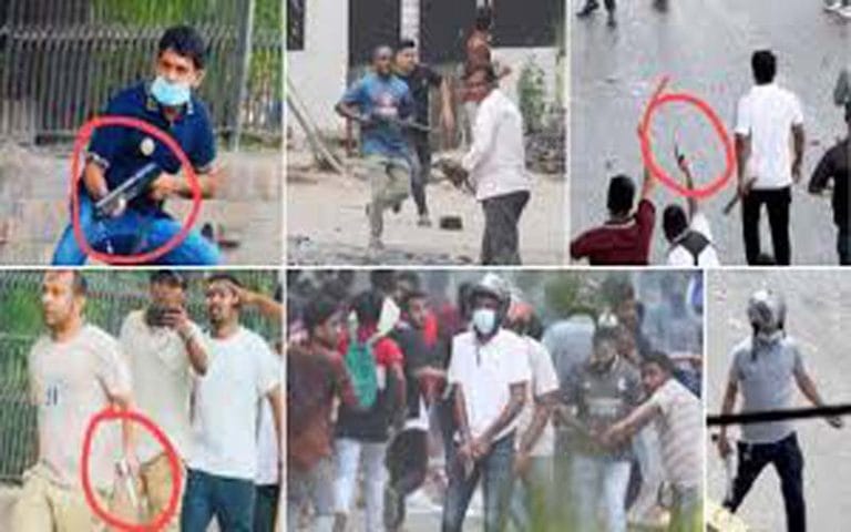 চট্টগ্রামে কোটা আন্দোলনে অস্ত্রধারীদের বিরুদ্ধে কোনো ব্যবস্থা নেই পুলিশের