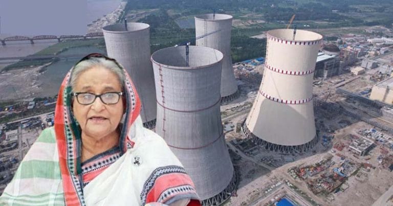 রূপপুর বিদ্যুৎ প্রকল্প থেকে ৫০০ কোটি ডলার আত্মসাত করেছেন শেখ হাসিনা