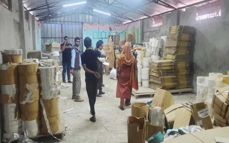 সাবেক প্যানেল মেয়র লিটনের আরও ২ সিগারেটের গোডাউনে অভিযান
