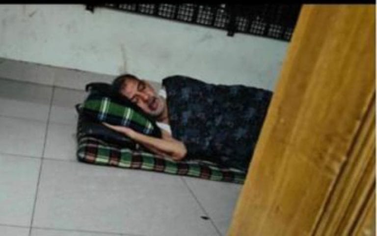 সাবেক এমপি ফজলে করিমের দুরাবস্থার ছবি ভাইরাল