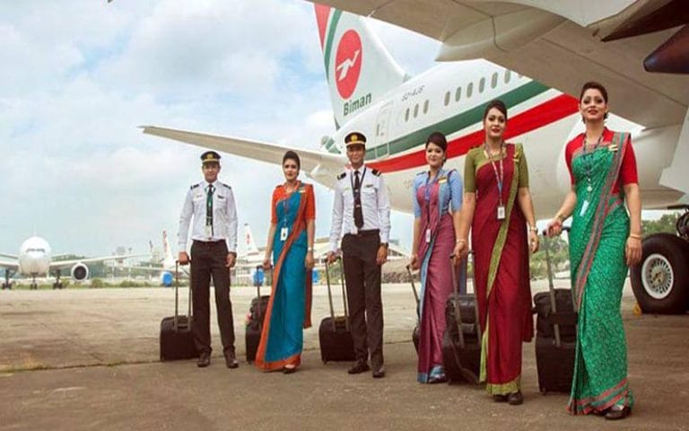 বিমান বাংলাদেশ এয়ারলাইন্সে
