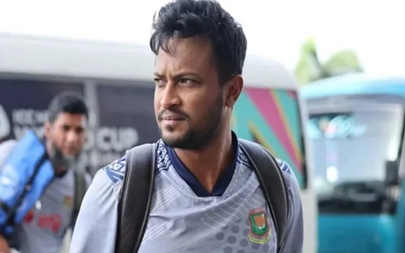 আন্তর্জাতিক ক্রিকেটে নিষিদ্ধ সাকিব আল হাসান