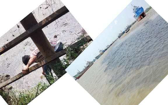 ফুলকলির বর্জ্যে বিপর্যস্ত চট্টগ্রামের খাল-নদি, কৃষি ও জনস্বাস্থ্য