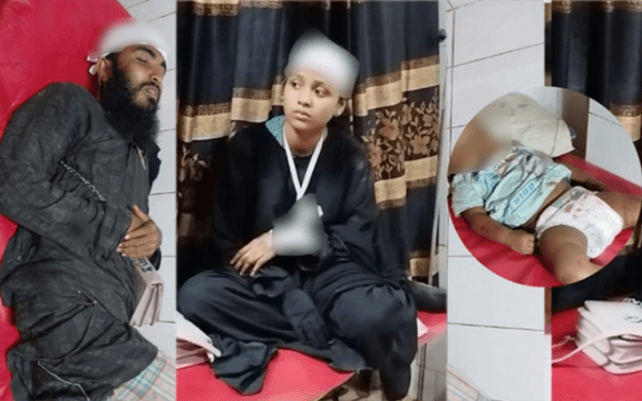 আগুন আতঙ্কে চলন্ত ট্রেন থেকে লাফ, নিহত কোলের সন্তান