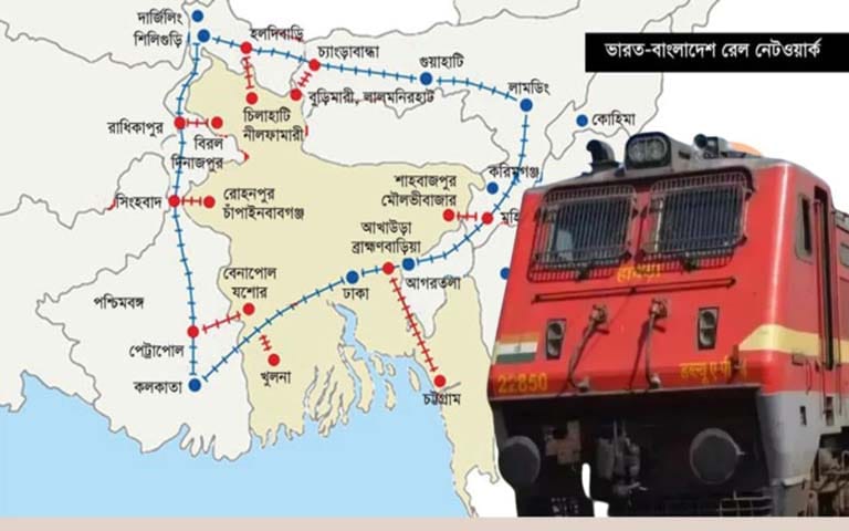 রেল প্রকল্পে নাই ভারত, প্রোপাগান্ডায় ভারতীয় মিডিয়া!