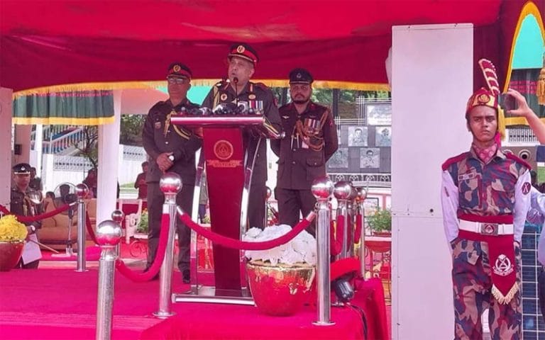 দেশের অখন্ডতা রক্ষায় এক ইঞ্চি মাটিও হাতছাড়া হতে দেব না