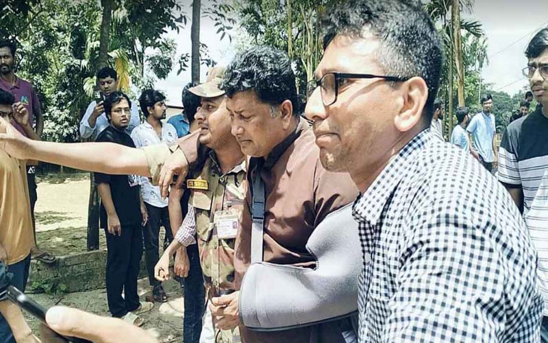 গ্রামবাসীর সংঘর্ষে রণক্ষেত্র চবি, ১৪৪ ধারা জারি