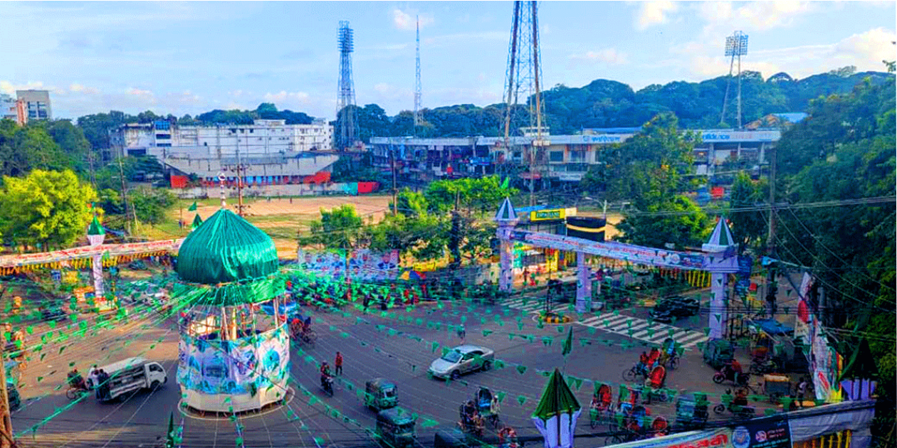 ঈদে মিলাদুন্নবীর (সা.) আবহে সাজলো চট্টগ্রাম
