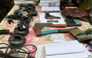 খাগড়াছড়িতে ইউপিডিএফ’র আস্তানা থেকে অস্ত্র উদ্ধার