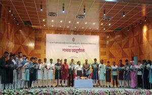 শপথ নিলেন চাকসুর নির্বাচিতরা