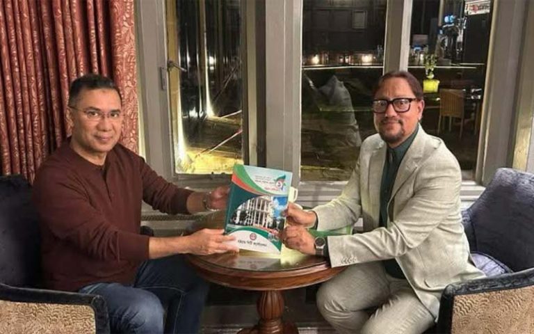 লন্ডনে তারেক রহমানের সঙ্গে চসিক মেয়রের সাক্ষাৎ