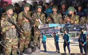 চট্টগ্রামে সেনা-পুলিশে মুড়িয়ে আছে ভারতীয় হাইকমিশন কার্যালয়