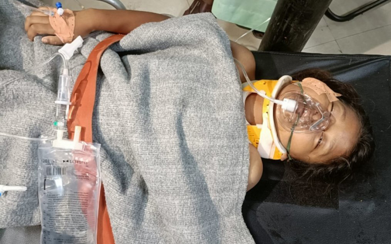 চমেক হাসপাতালে মৃত্যুর সঙ্গে লড়ছে গুলিবিদ্ধ শিশু হুজাইফা