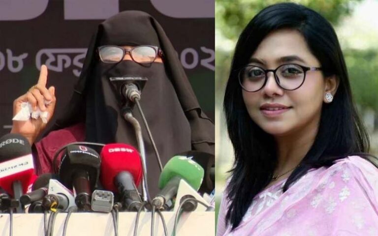 সেই নারী ওসমান হাদির ফুফাতো বোন শবনম খাদিজা