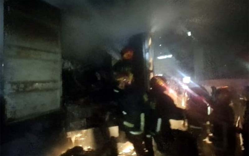 চট্টগ্রামে রেলওয়ের সিসিএস দপ্তরে আগুন