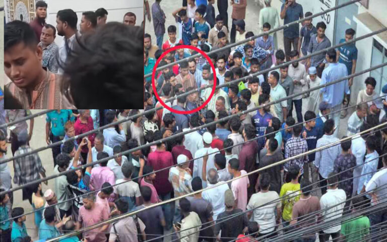 চট্টগ্রামে মঞ্জুরের বাসায় গিয়ে বিক্ষোভের মুখে হাসনাত আবদুল্লাহ